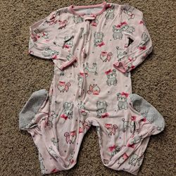 Big Girl Footed PJs
