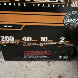 Shumaker Battery Charger Jump Starter 