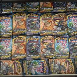 Unbroken Bonds Pokemon Cards Packs 44 Lot
