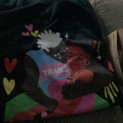 Shanée Benjamin x RSQ Society 6 Vibrant Trans Love Art   Men’s T Shirt Size Large New With Tags