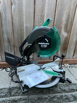 Metabo HPT Dual Compound Miter Saw 12in