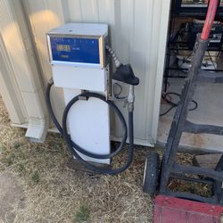 TOKHEIM GAS PUM SMALL  12 X 39 inches $325 In Madera Ca