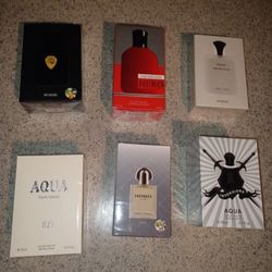 6 brand new sealed men's Colognes. all for $100.