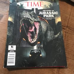 JURASSIC PARK STORY OF. TIME MAG.  New
