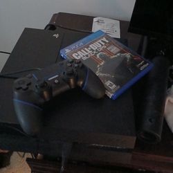 Ps4, Controller And Game