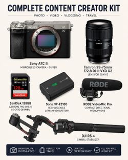 Sony A7C II Content Creator Bundle (Used)