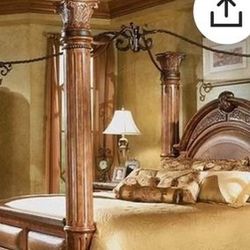 Cal King 4post/canopy Bed Frame 