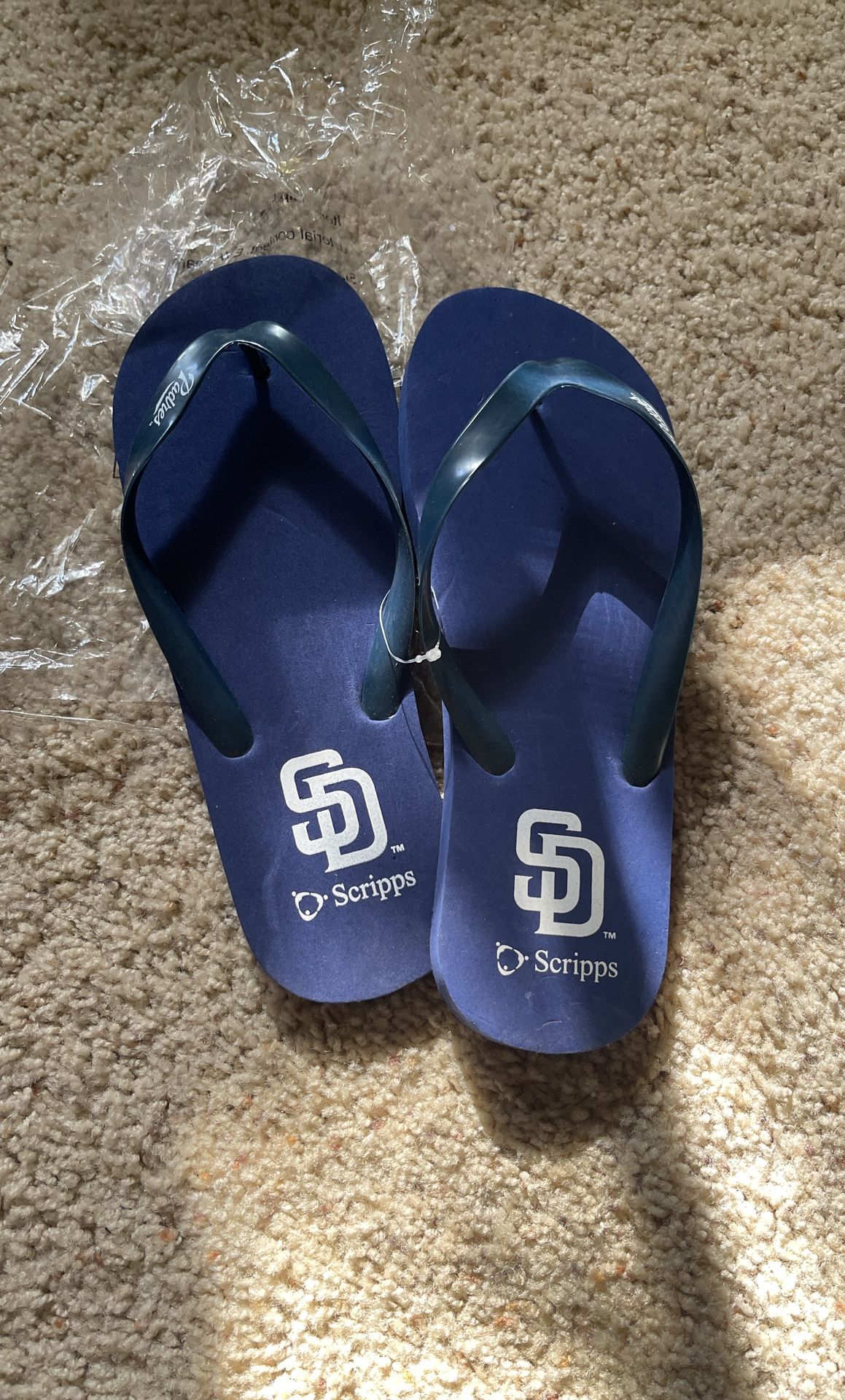 Rare Padres flip-flops giveaway