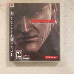 Metal Gear Solid , PlayStation 3