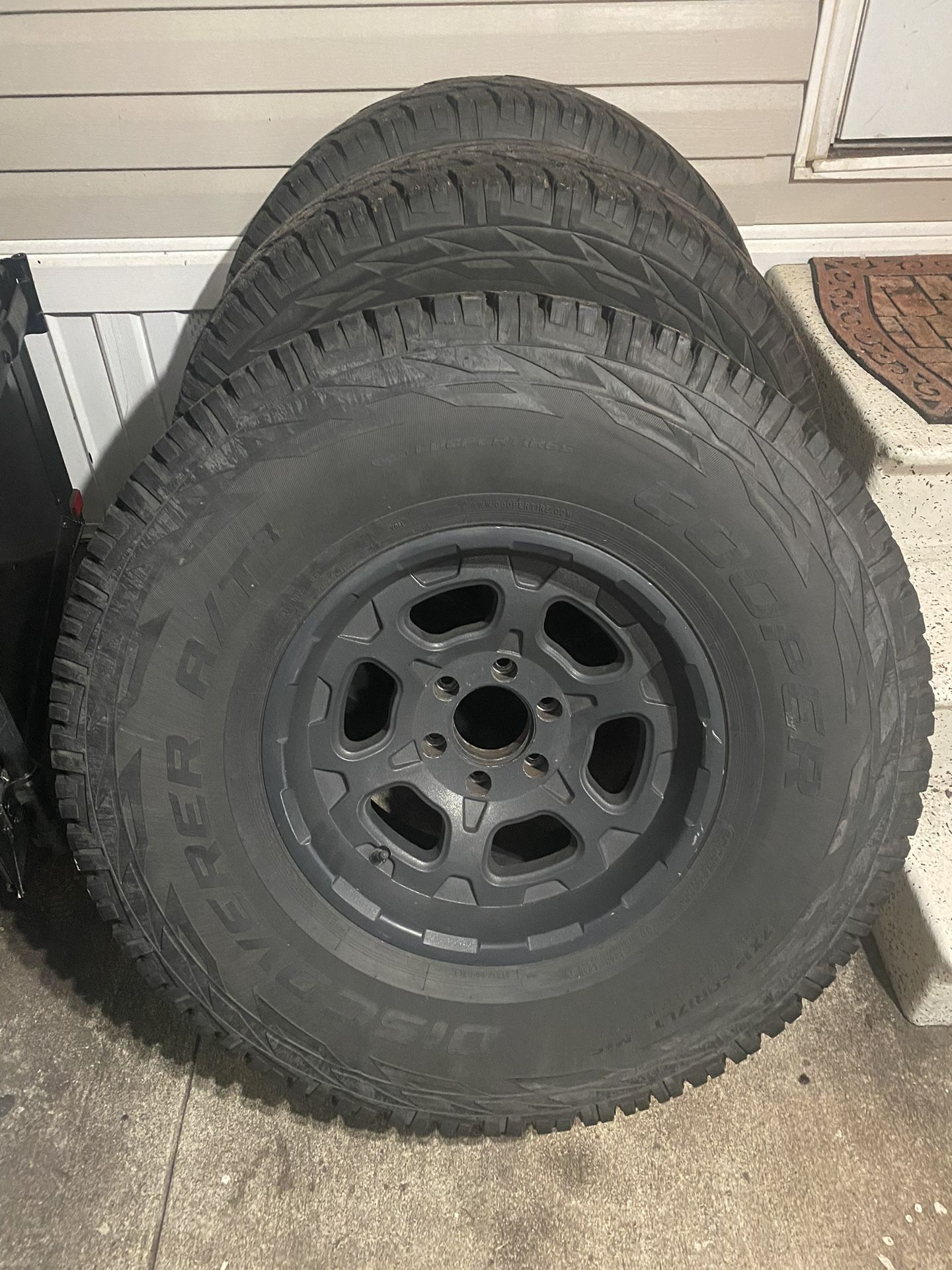 17”x9” Rims And 37”tires
