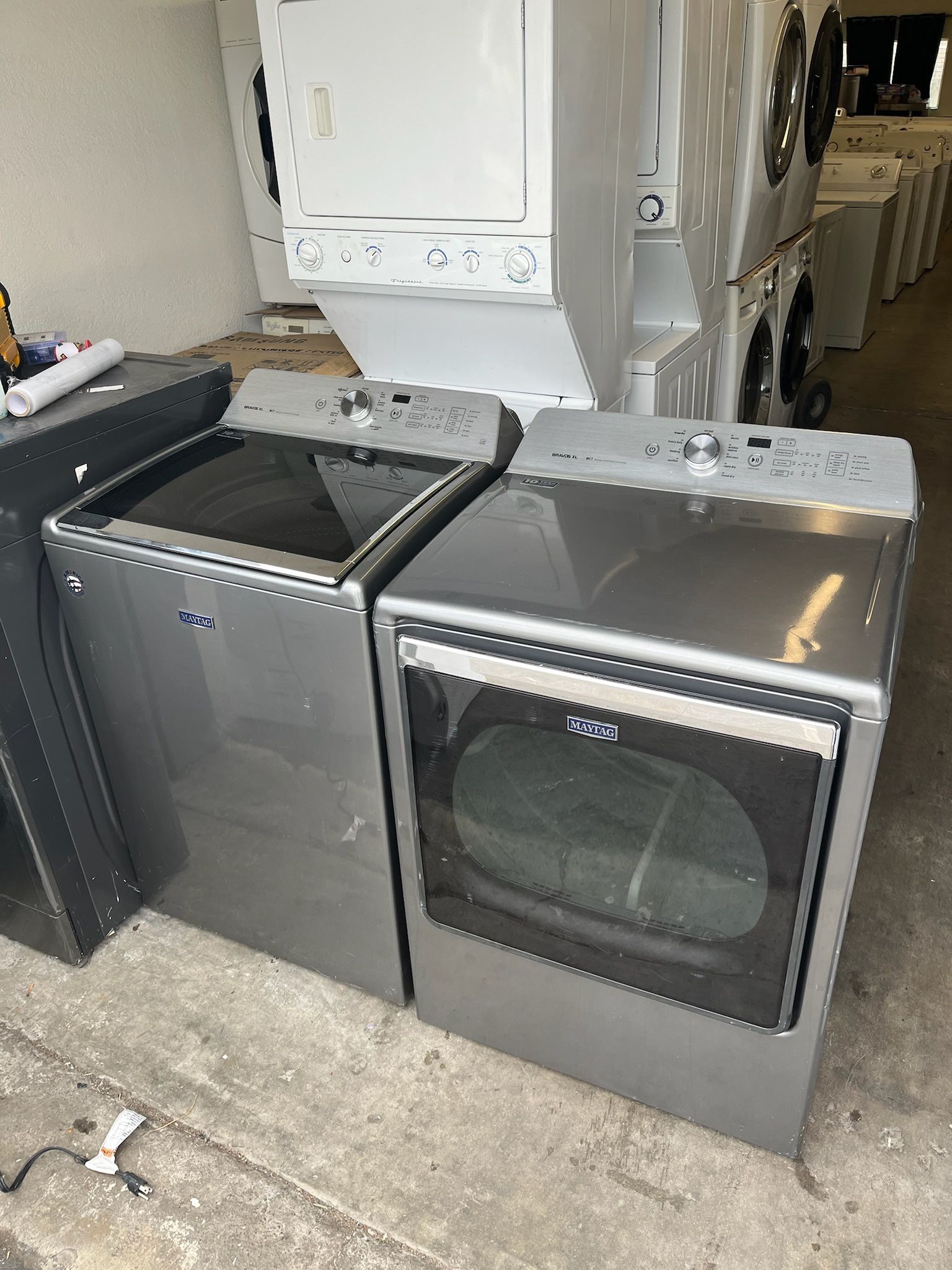 Whirlpools Used working washer  And Dryer - Heavy Duty - Durable
