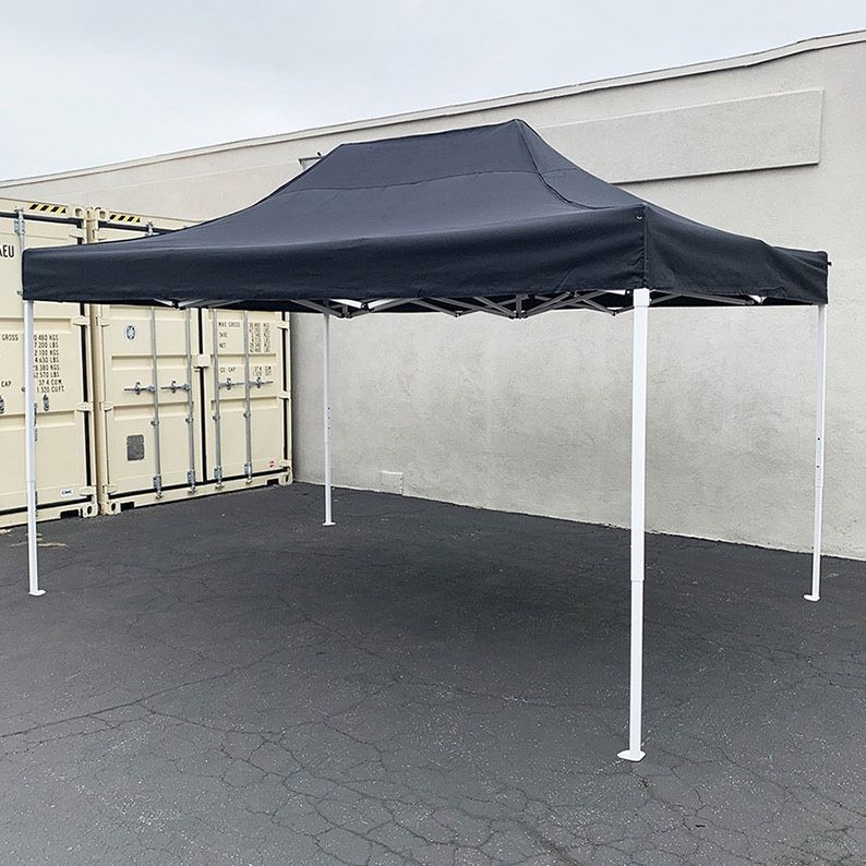 Brand New $145 Heavy-Duty 10x15 ft Popup Canopy Tent Instant Ez Shades w/ Carry Bag