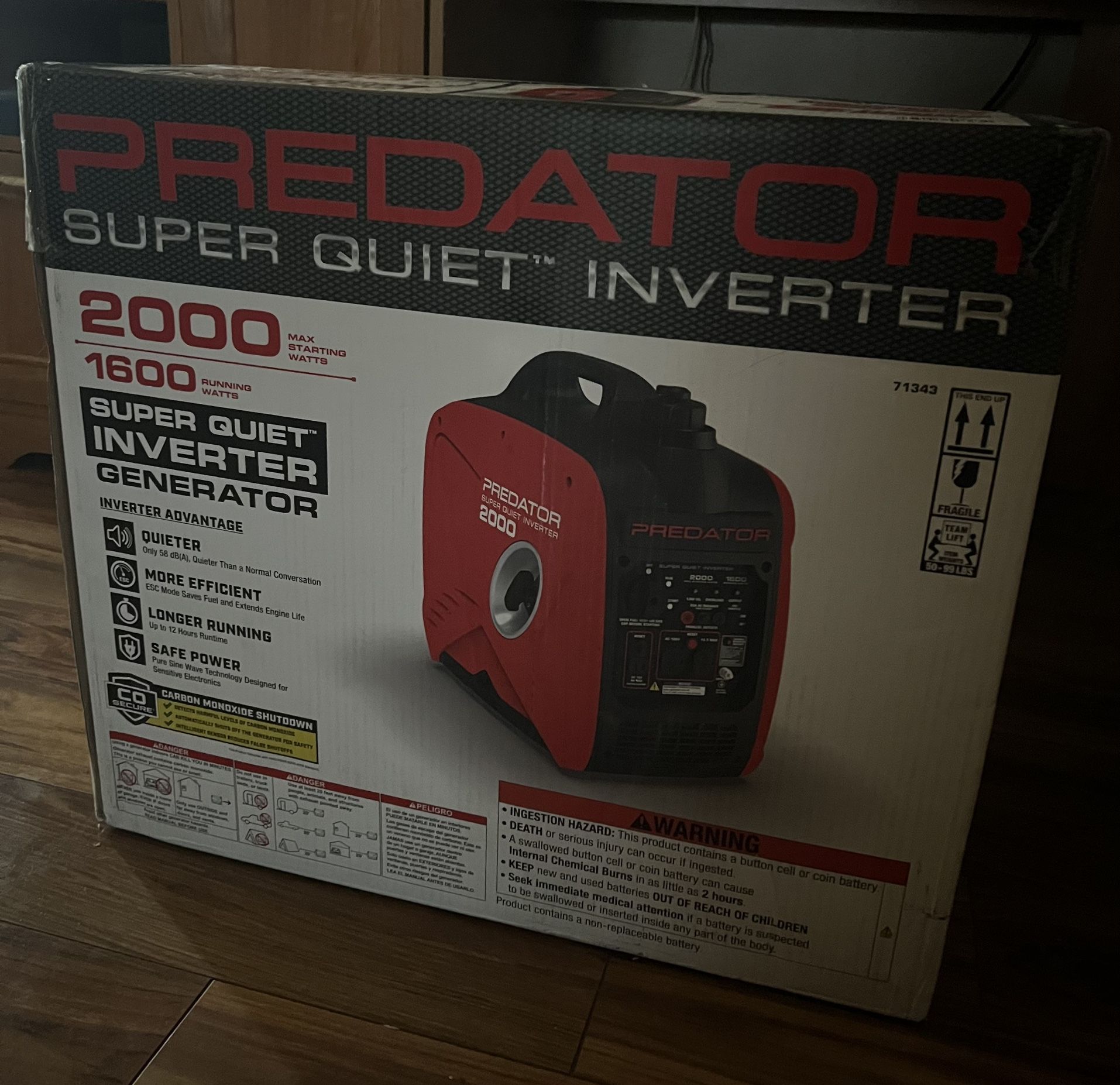 Predator Super Quiet Inverter