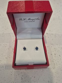 Sapphire earrings
