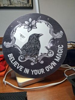"Believe in your own Magic mdf wood board sign