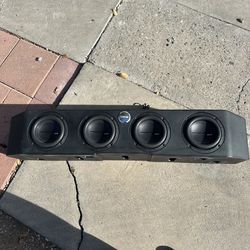 Jeep Wrangler or gladiator subwoofer box and speaker for sale