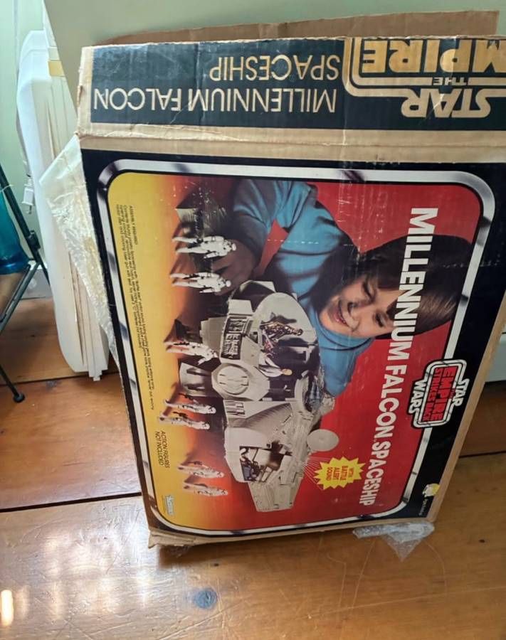 1980 Empire Strikes Back Kenner Millennium Falcon Box Only Original