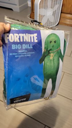 FORTNITE BIG DILL HALLOWEEN COSTUME
