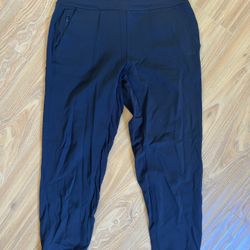 Athleta Black Athletic wear Joggers Ath leisure Pants Medium Tall