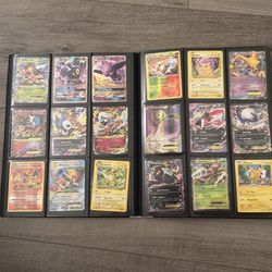 Selling Pokémon book full of cards