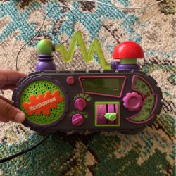 Vintage Nickelodeon Slime Time Alarm Clock (working)