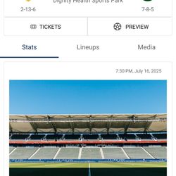 LA Galaxy Vs. Austin July 16th