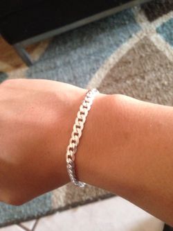 Silver bracelet