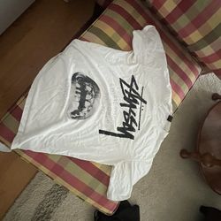 Stussy X Rick Owens World Tour Collection T-shirt White 