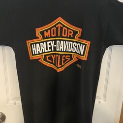1991 Vintage 3D Emblem Harley Davidson T Shirt (M)
