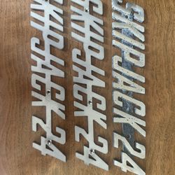SKIPJACK 24 Name Plates