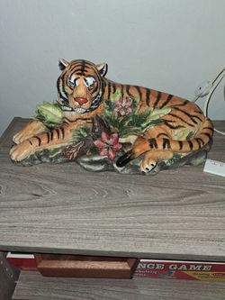 Ceramic tiger
