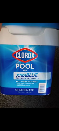 Clorox pool chlorinate Xtra blue tablets 35 pounds