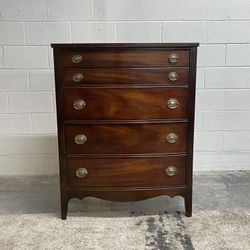 Dixie Vintage Mahogany Chest of Drawers