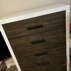 Tall Dresser With Mirror 