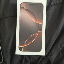 Brand New Iphone 16 Pro Max 