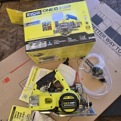 Ryobi ONE+ HP 18V Cordless Handheld Wet/Dry Masonry Tile Saw (Tool Only)