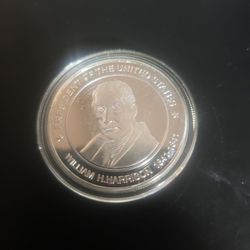 President William Harrison Coll Coin