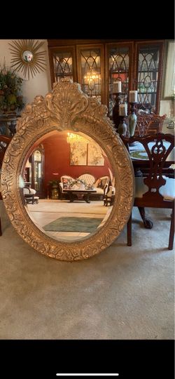 Gorgeous X-Large French Ornate Mirror  54”x40”.