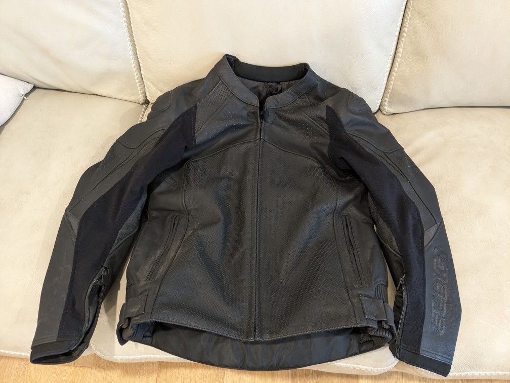 Sedici Leather Motorcycle Jacket