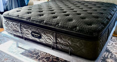 New 100% Genuine Beautyrest Black queen size Mattress series 3 firm comfort 16" thick