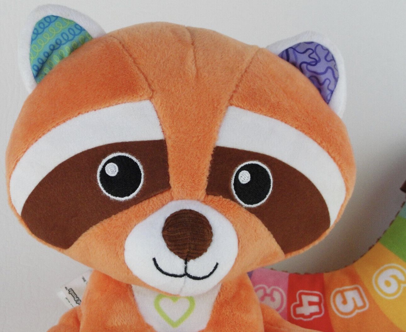 LeapFrog Colorful Counting Red Panda Plush Light-Up Musical Toy