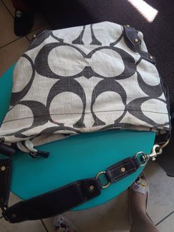 Authentic coach bag and wallet