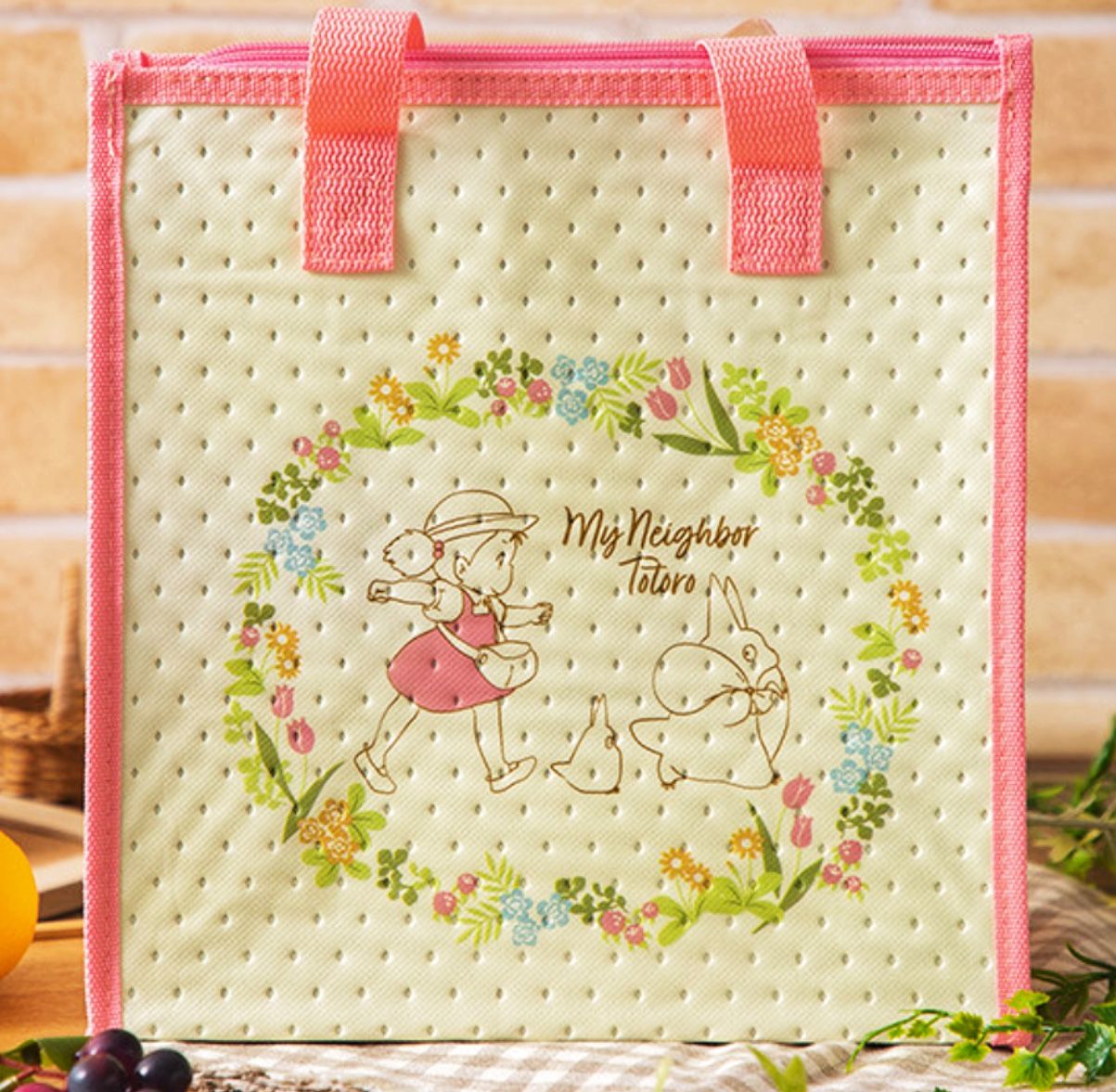 Studio Ghibli My Neighbor Totoro And Mei Tonari No Totoro Insulated Tote Bag NWT