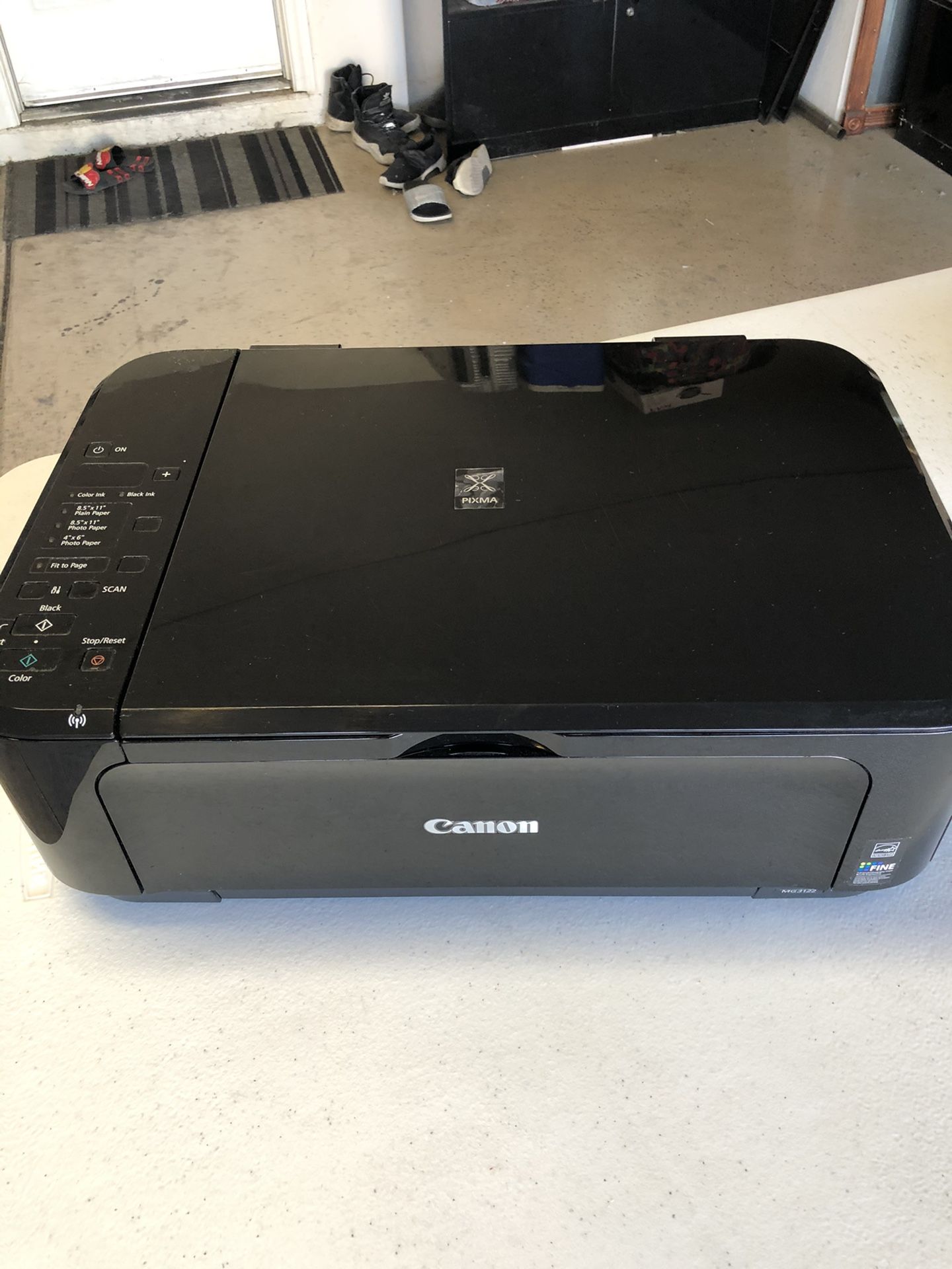 Used Canon pixma wifi MG 3122 All in one -photo printer