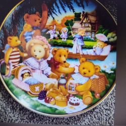 Teddy Bear Picnic And Wedding Decor Plates By Carol Lawson
