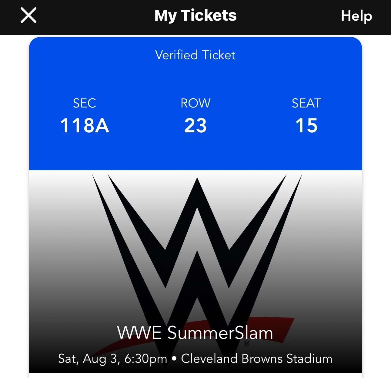 Summer Slam Cleveland