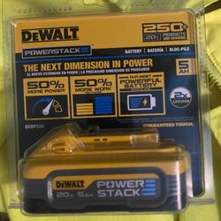Dewalt Batteries Power Stack 5ah 