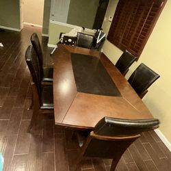 Dinning Room Table For 6 And Furniture For Storage 