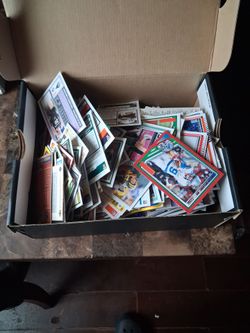 All kinds of sports cards
