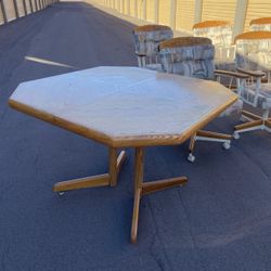 Vintage dining table & Chairs